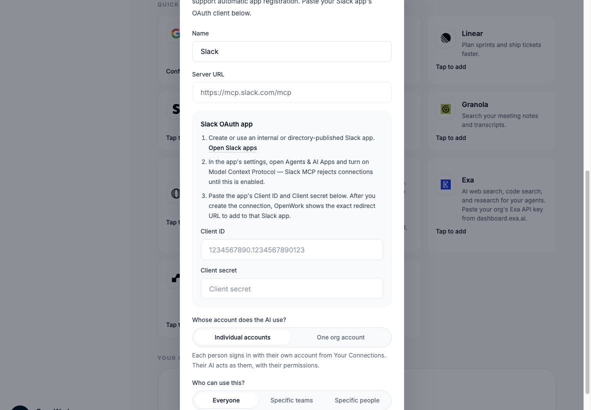 google-slack-oauth-ux-05-slack-quick-add-preregistered-oauth-copy.png