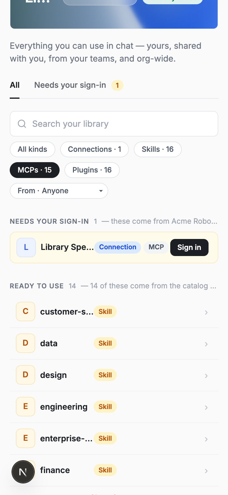 A narrow mobile layout keeps rows readable with wrapped chips